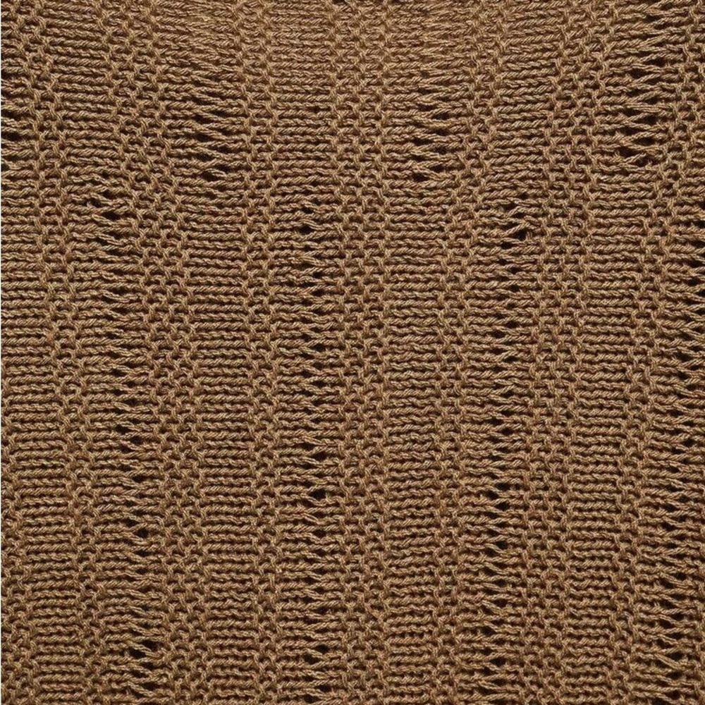 Mango Tierra Jumper Brown Long Sleeve Knit Top - Picture 7 of 11
